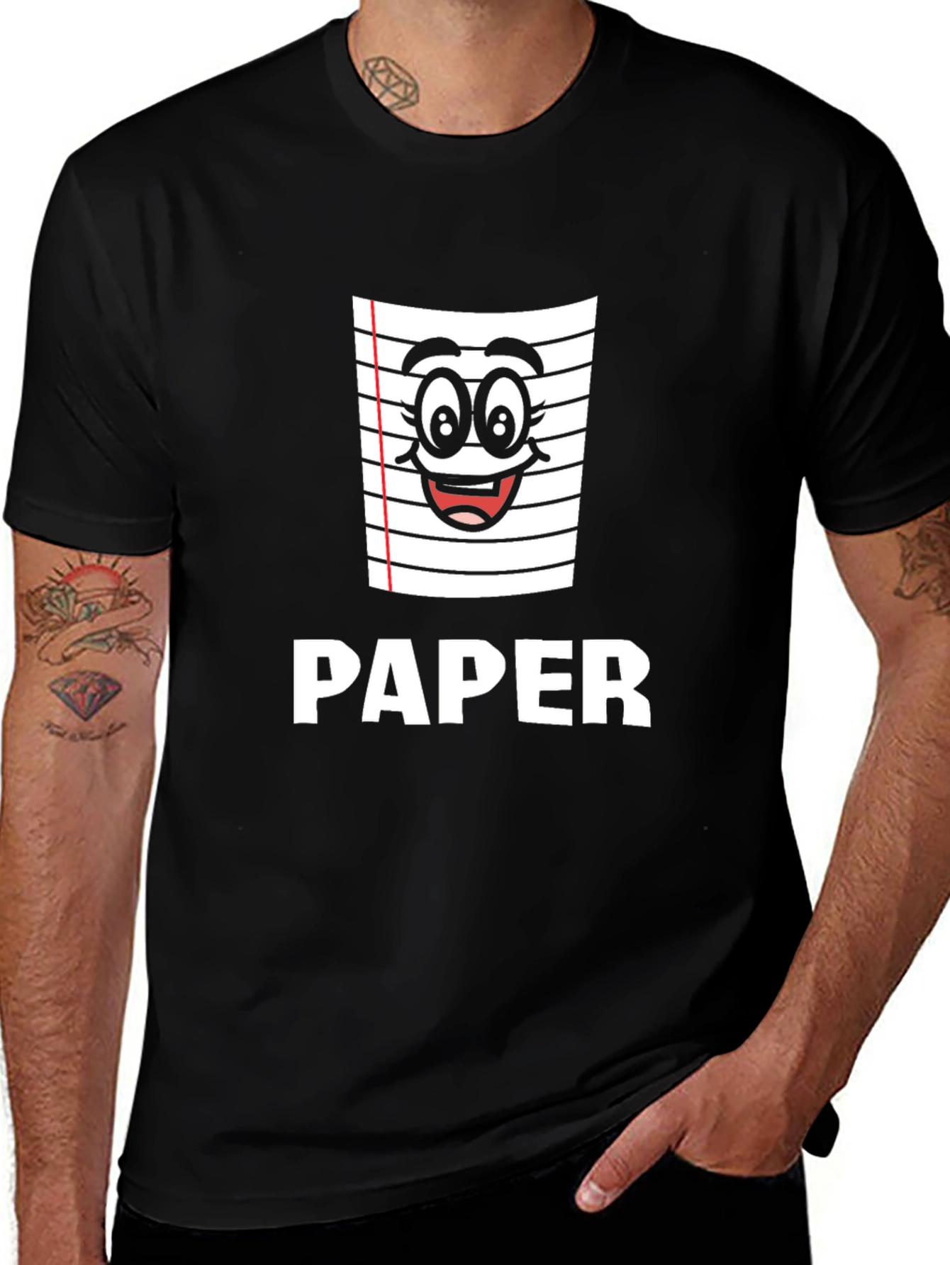 Paper Rock Scissors Funny T-Shirt