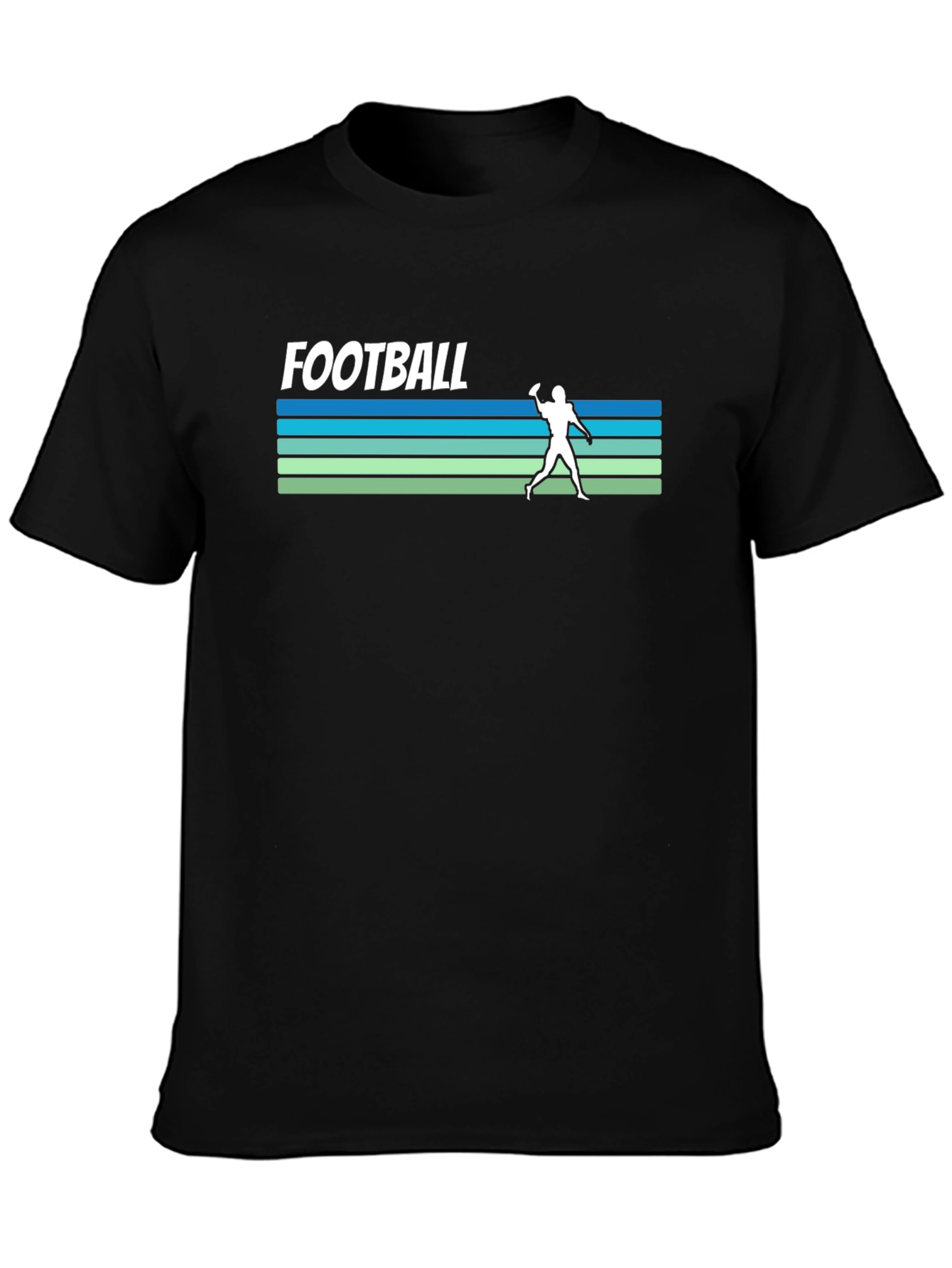 Retro Football Throwback T-Shirt