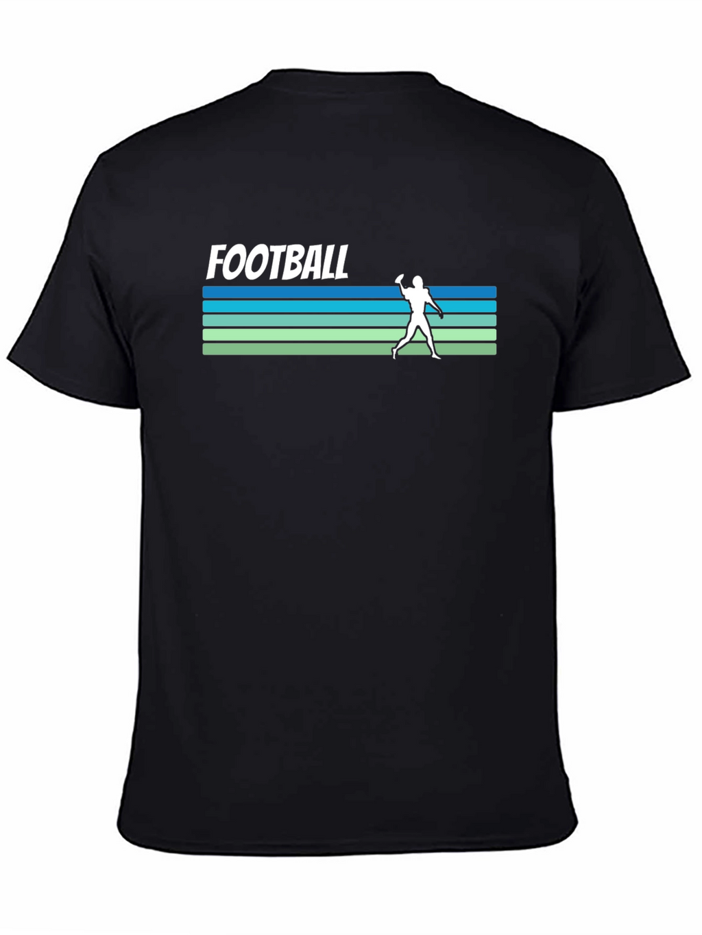 Retro Football Throwback T-Shirt