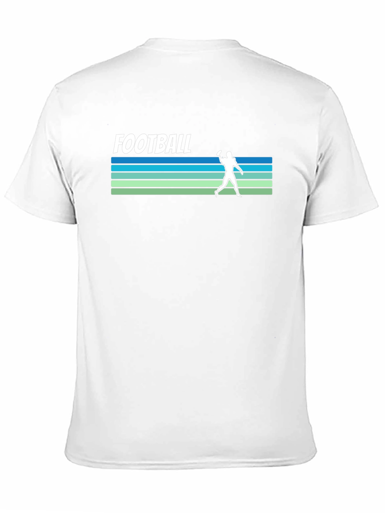 Retro Football Throwback T-Shirt