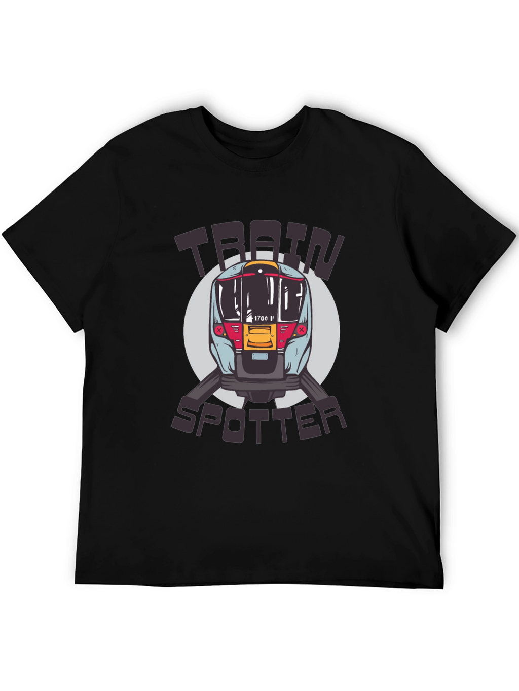 Train Spotter T-Shirt - Locomotive Design