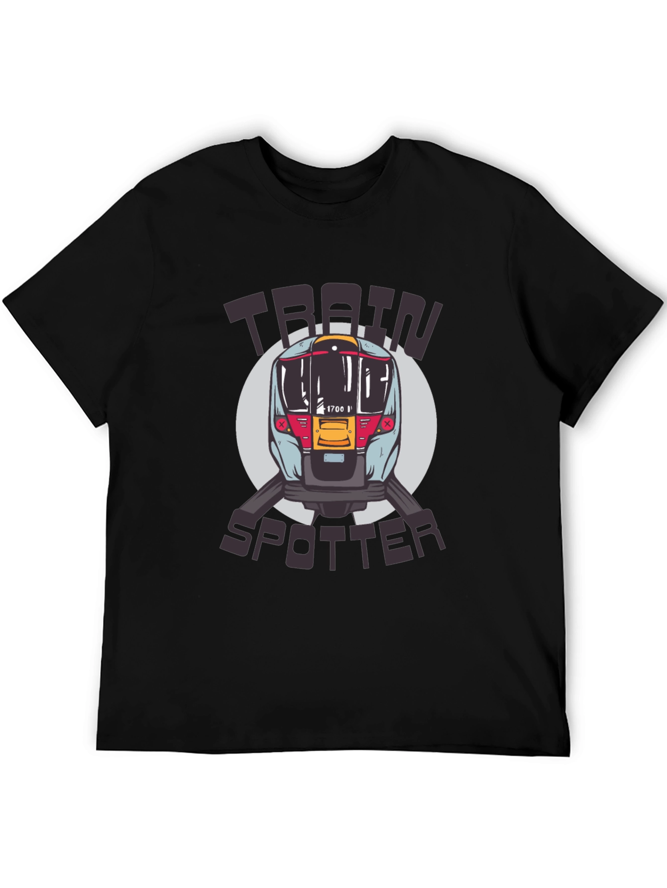 Train Spotter T-Shirt - Locomotive Design