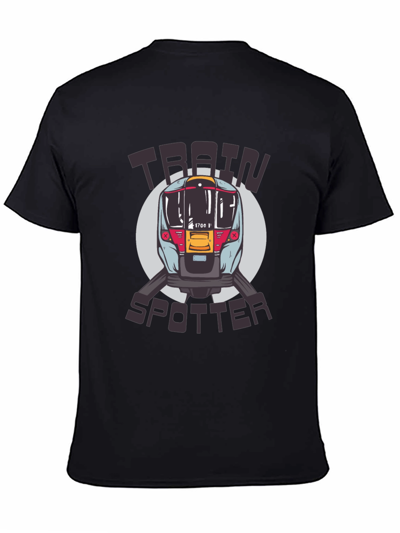 Train Spotter T-Shirt - Locomotive Design