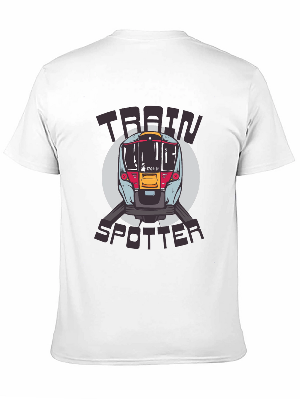 Train Spotter T-Shirt - Locomotive Design