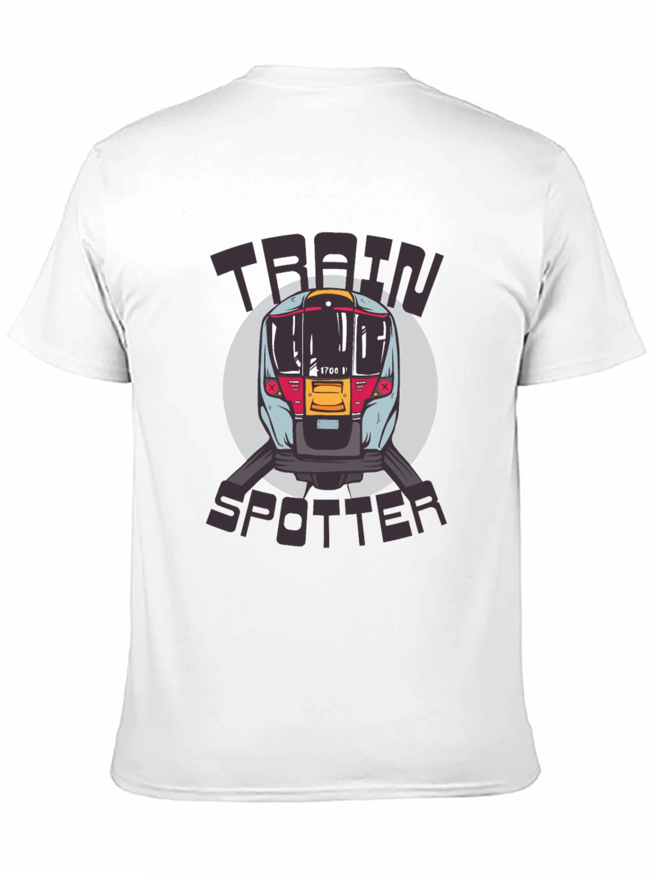 Train Spotter T-Shirt - Locomotive Design