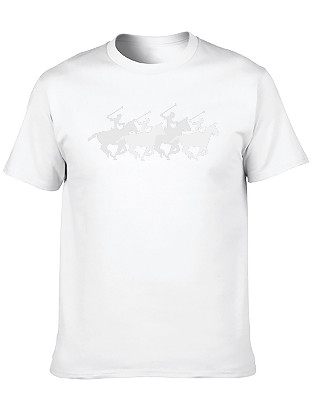 Polo Player Graphic Tee - Classic Black T-Shirt
