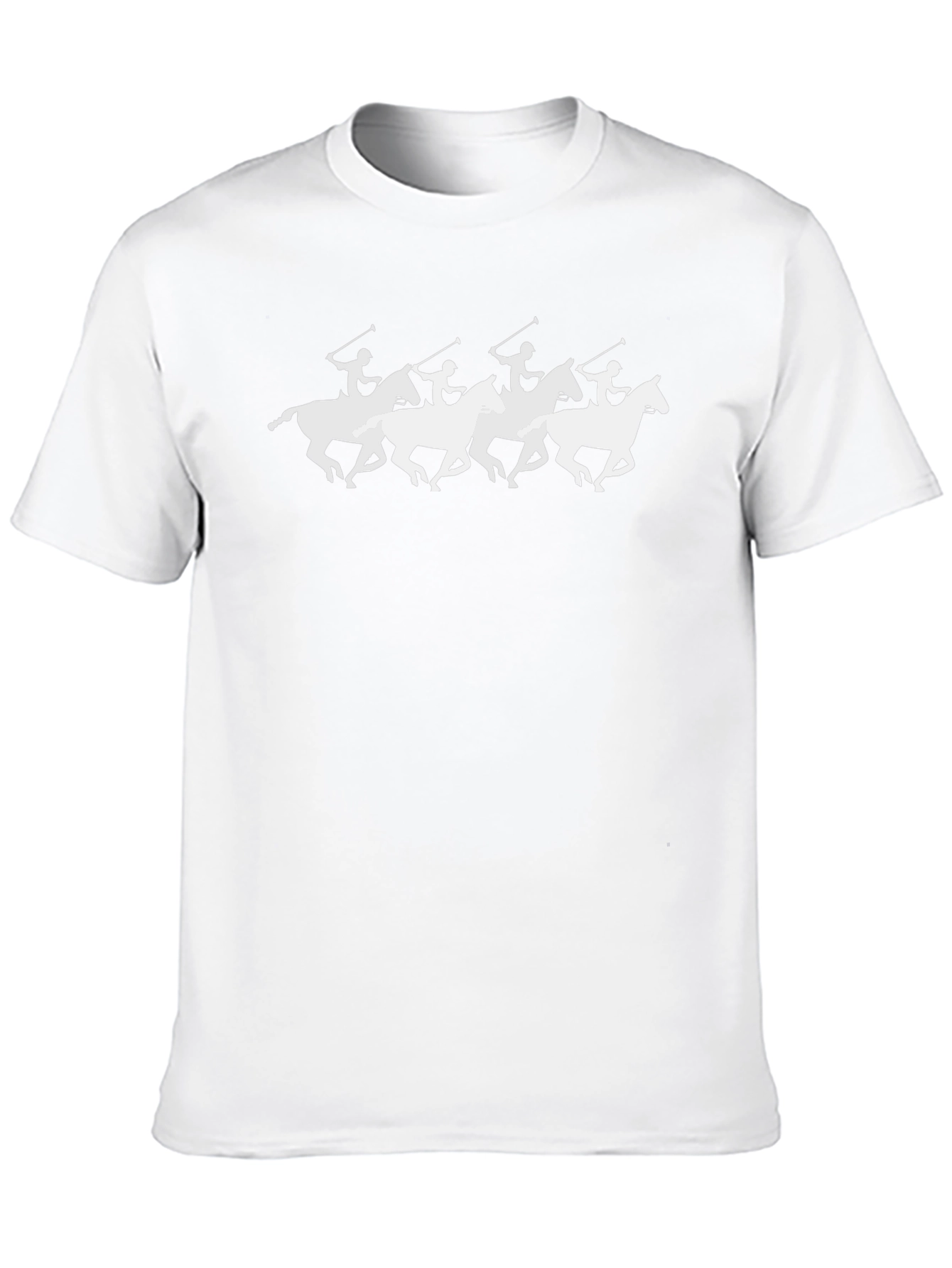 Polo Player Graphic Tee - Classic Black T-Shirt