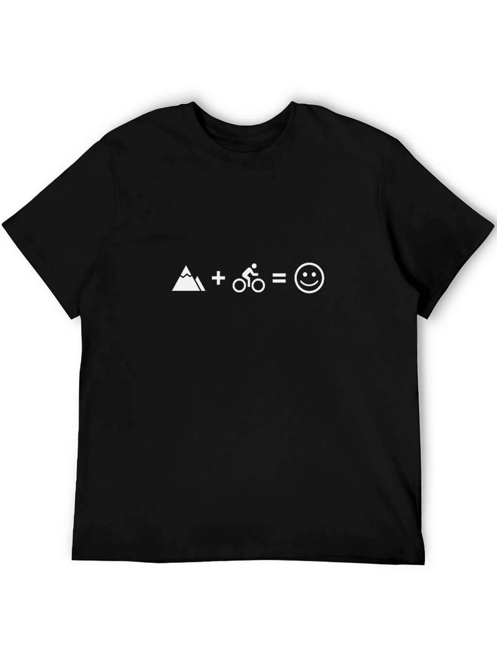 Mountain Bike Happiness Graphic T-Shirt