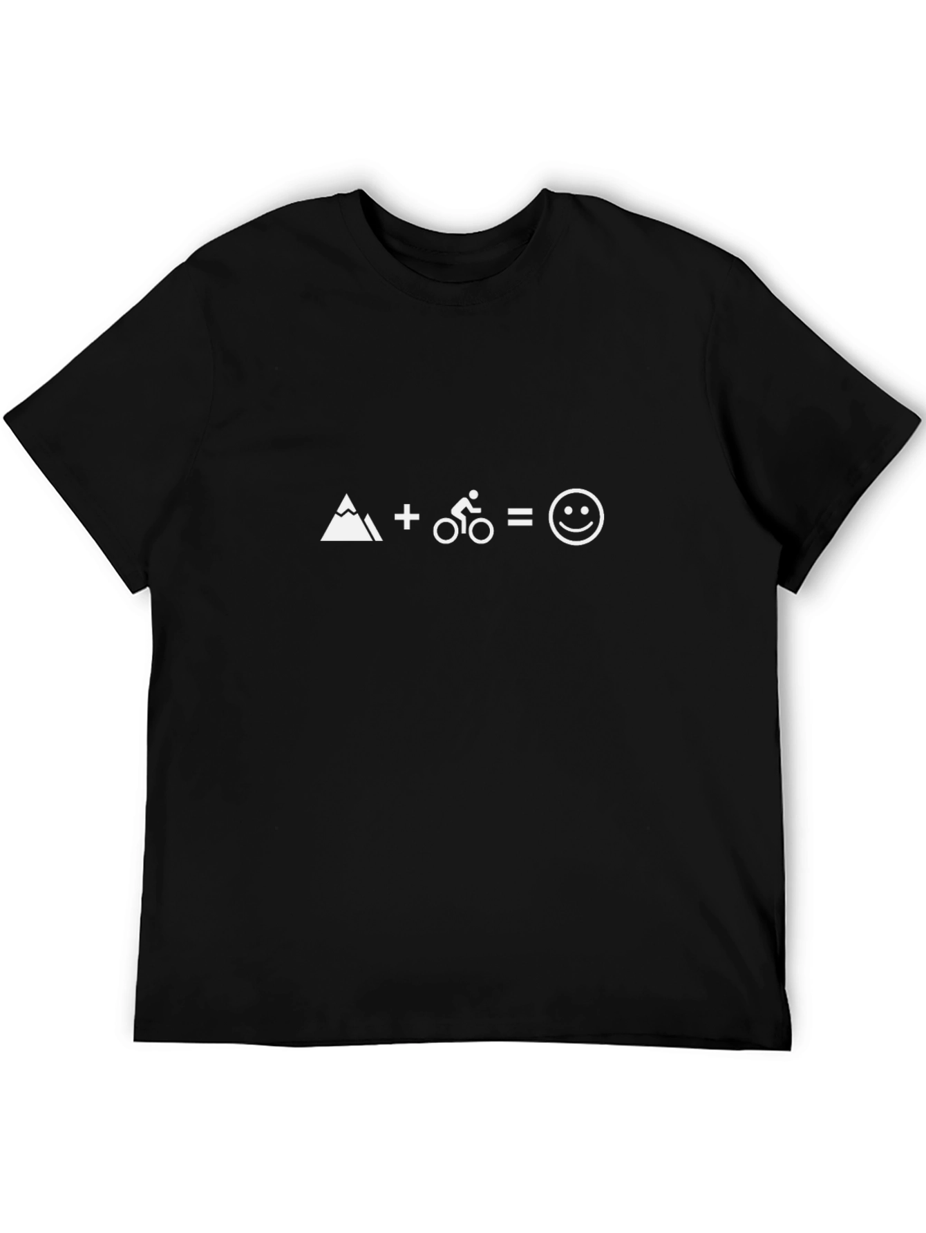 Mountain Bike Happiness Graphic T-Shirt