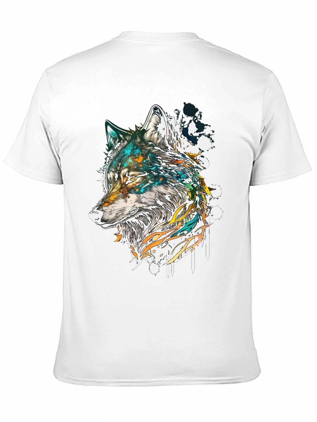 Wolf Graphic T-Shirt - Artistic Print