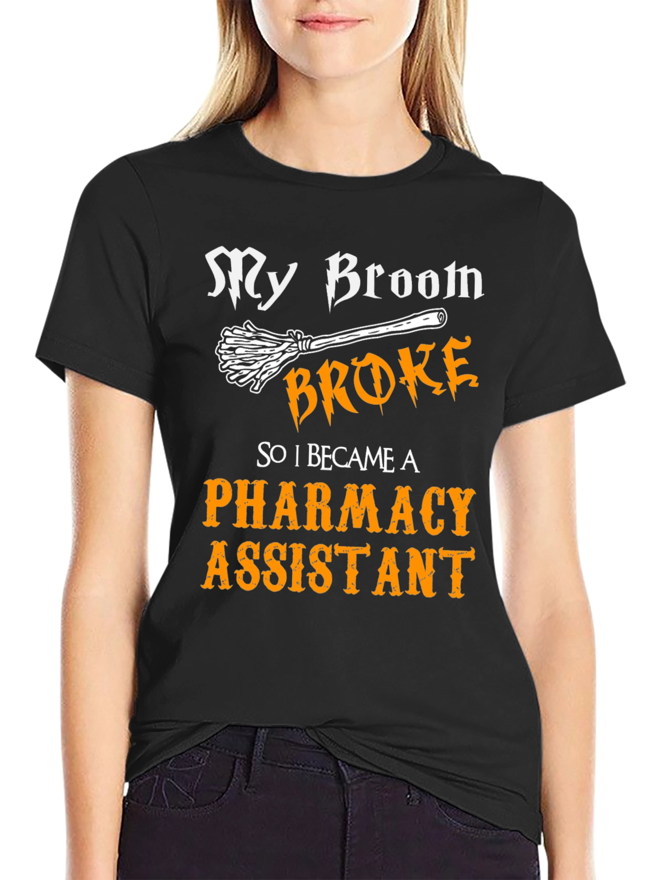 Pharmacy Assistant T-Shirt Funny Halloween Tee