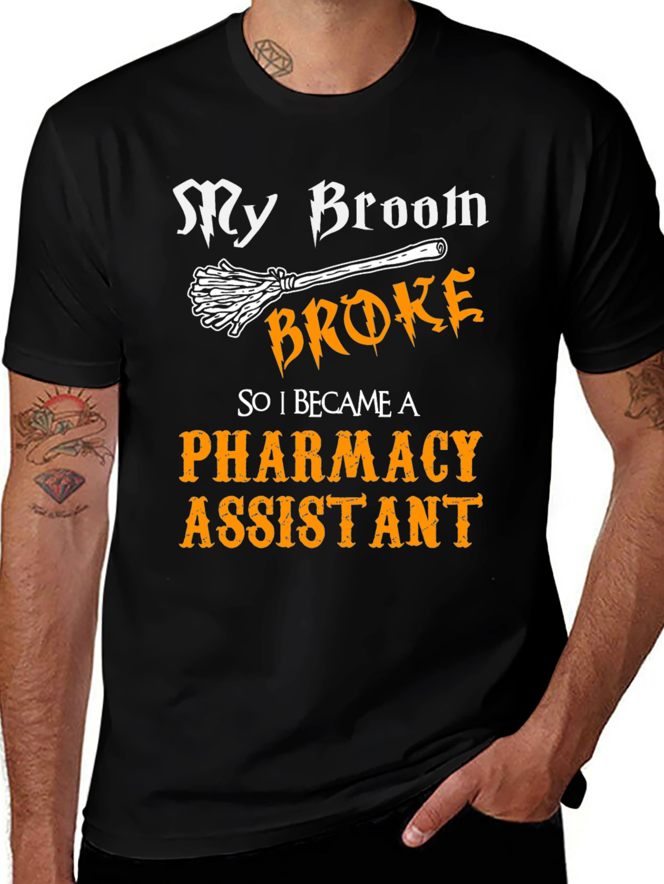 Pharmacy Assistant T-Shirt Funny Halloween Tee