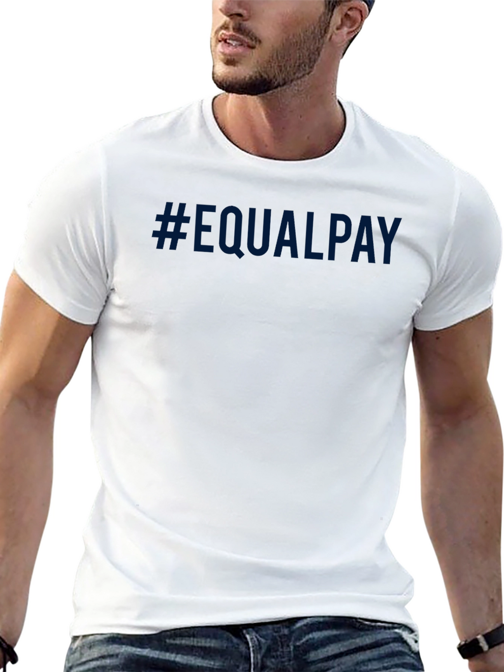 Equal Pay T-Shirt - Mens Crew Neck Tee