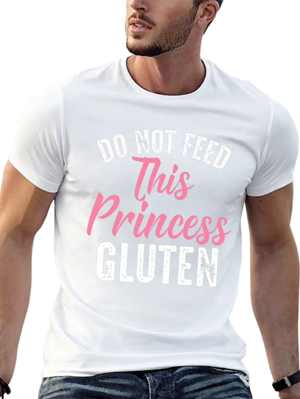 Do Not Feed This Princess Gluten T-Shirt