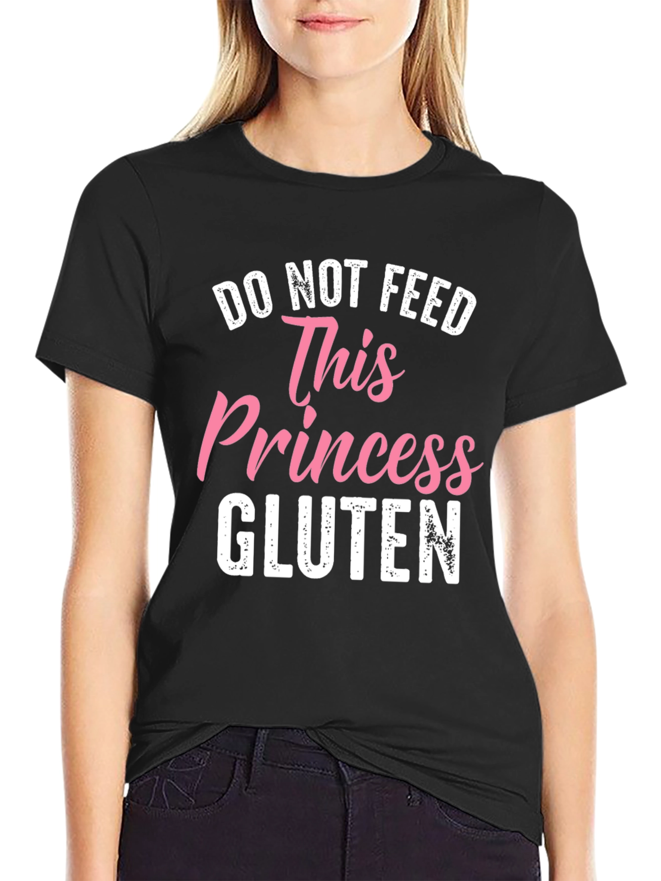 Do Not Feed This Princess Gluten T-Shirt