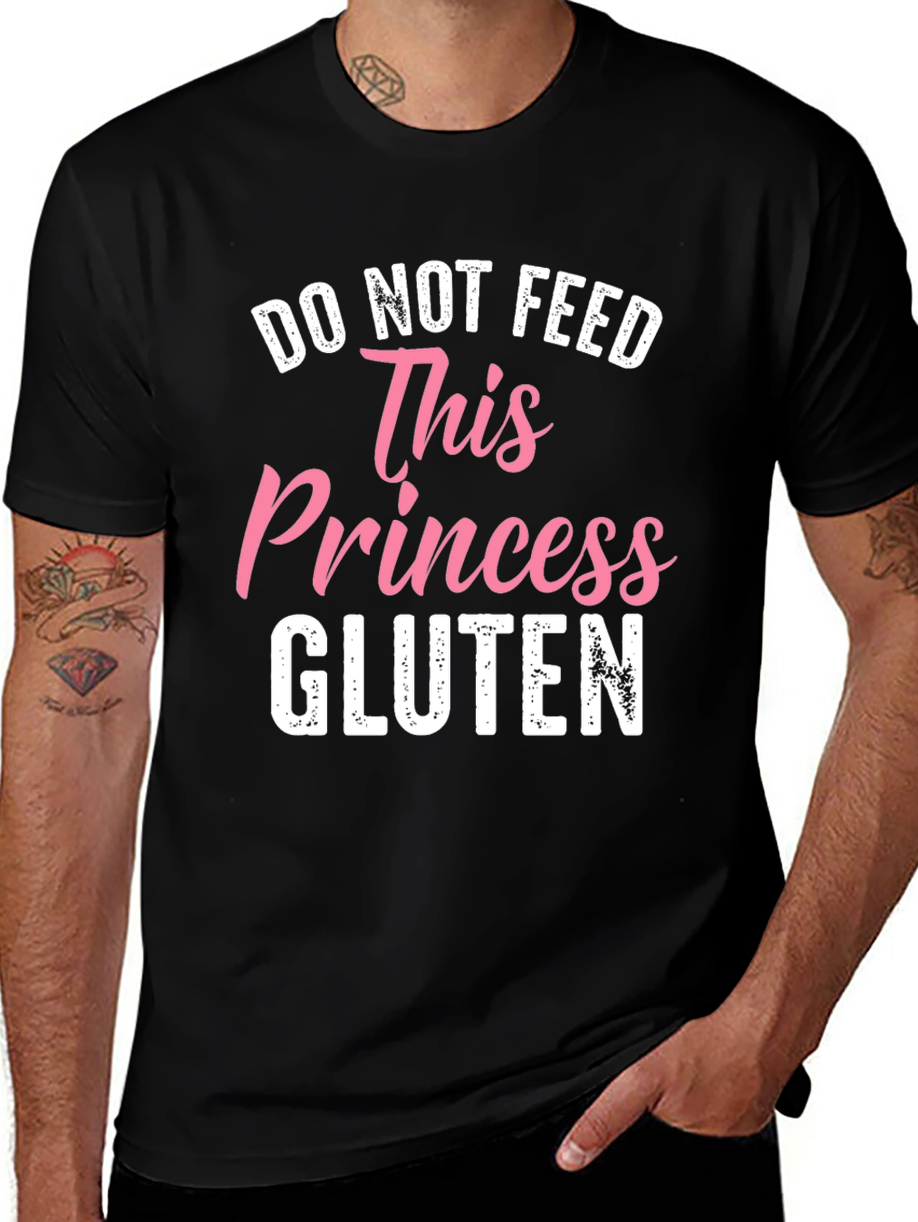 Do Not Feed This Princess Gluten T-Shirt