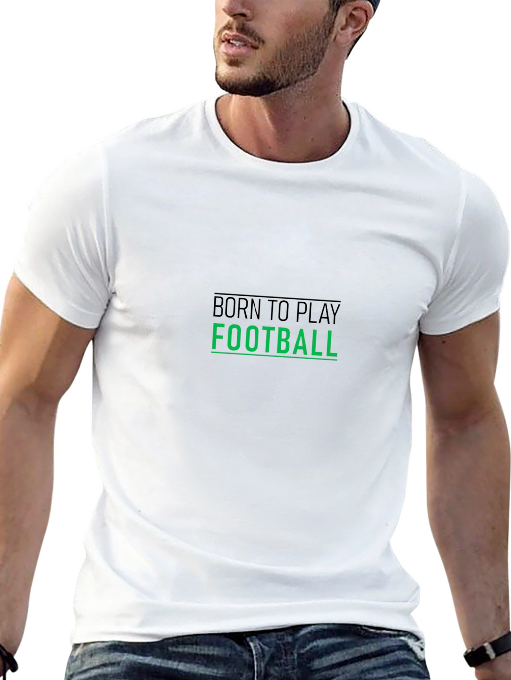 Born to Play Football T-Shirt