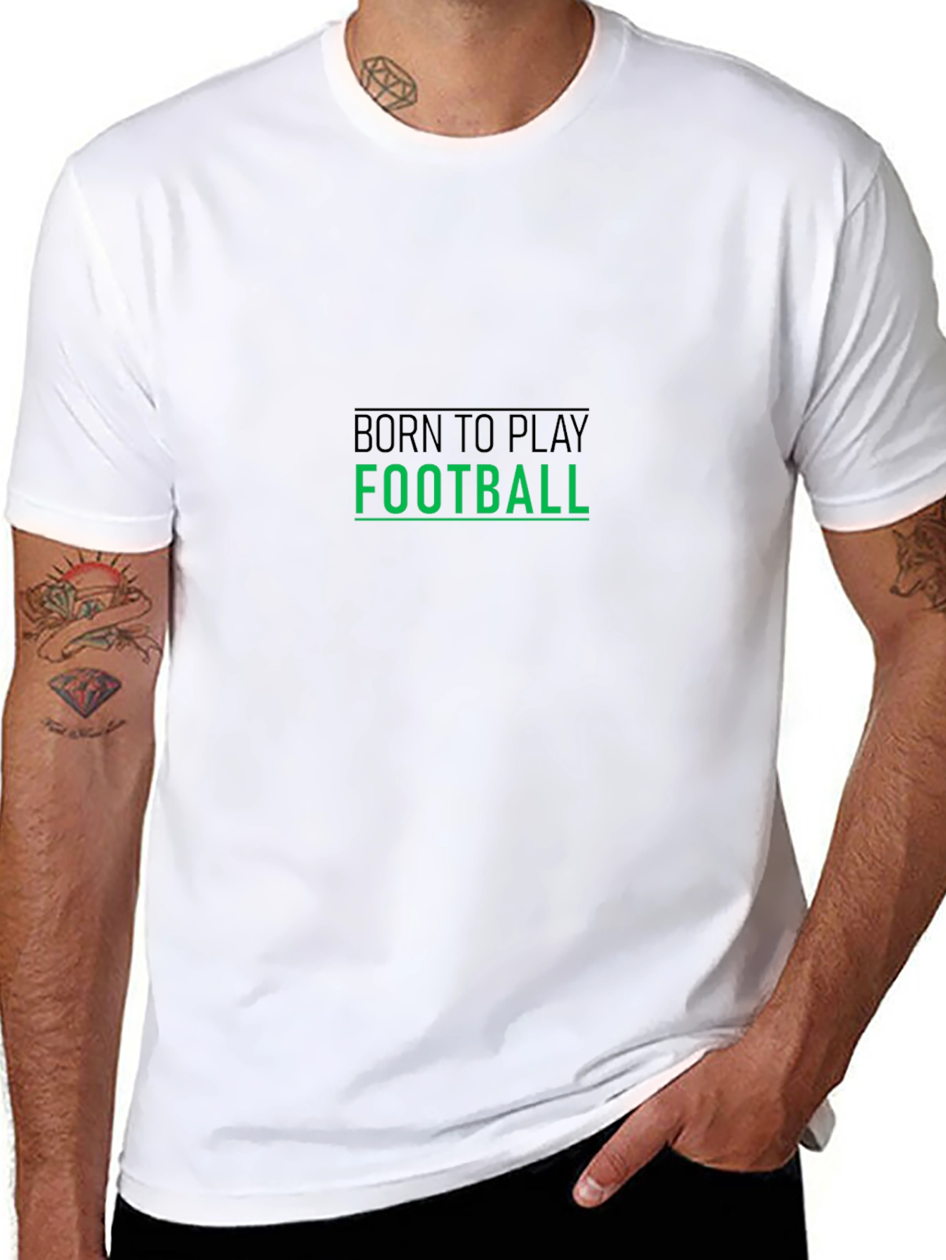 Born to Play Football T-Shirt