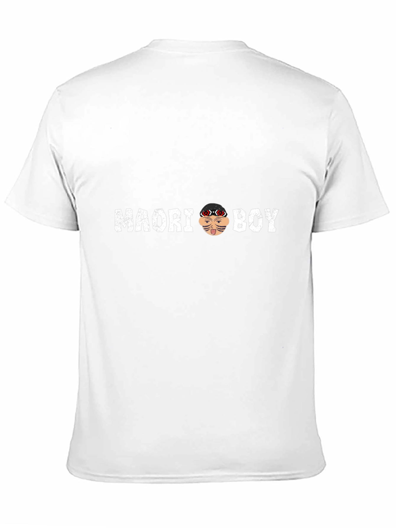 Maori Boy Graphic T-Shirt - Stylish Crew Neck Tee