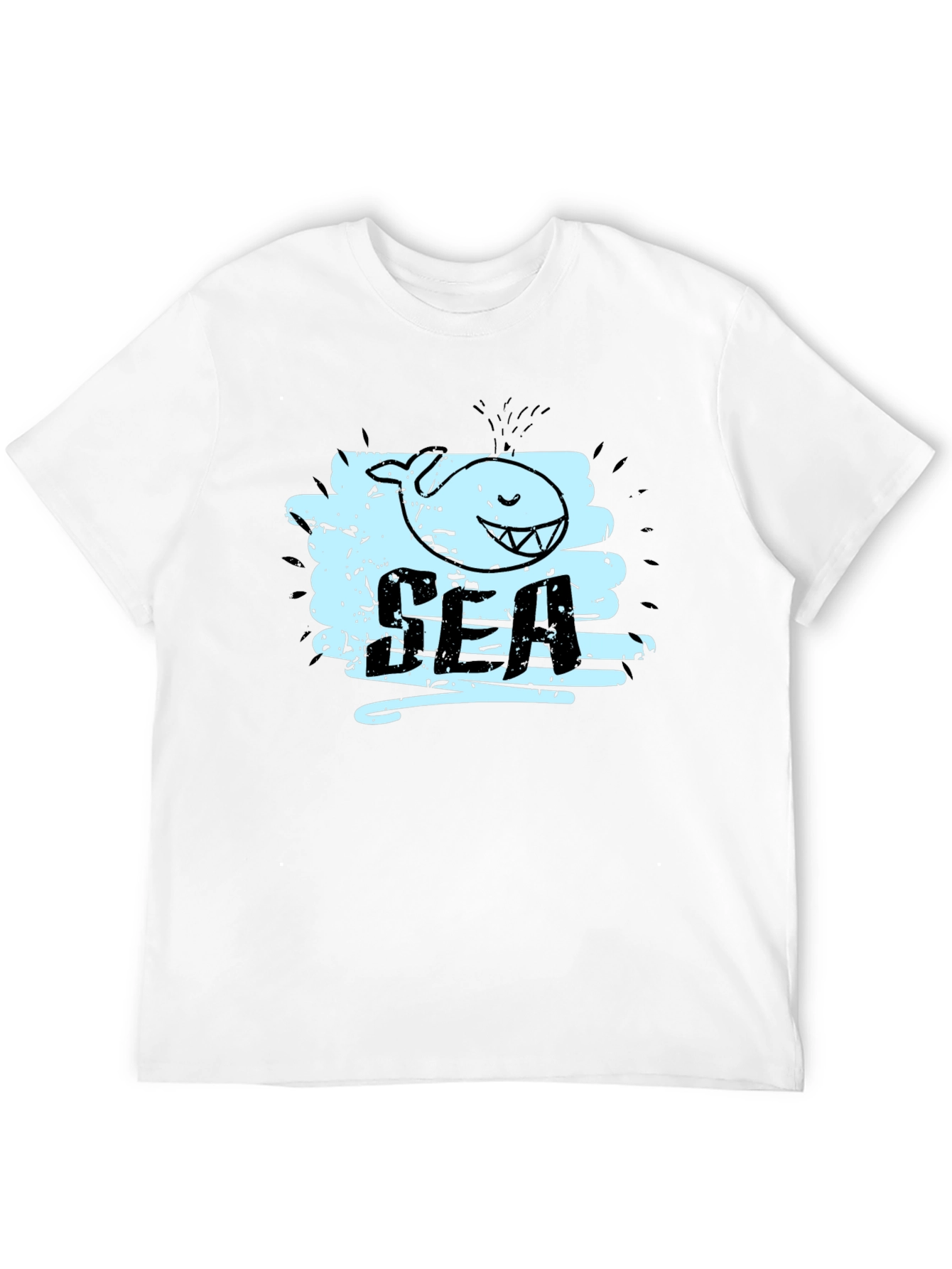 Whimsical Whale Graphic Tee