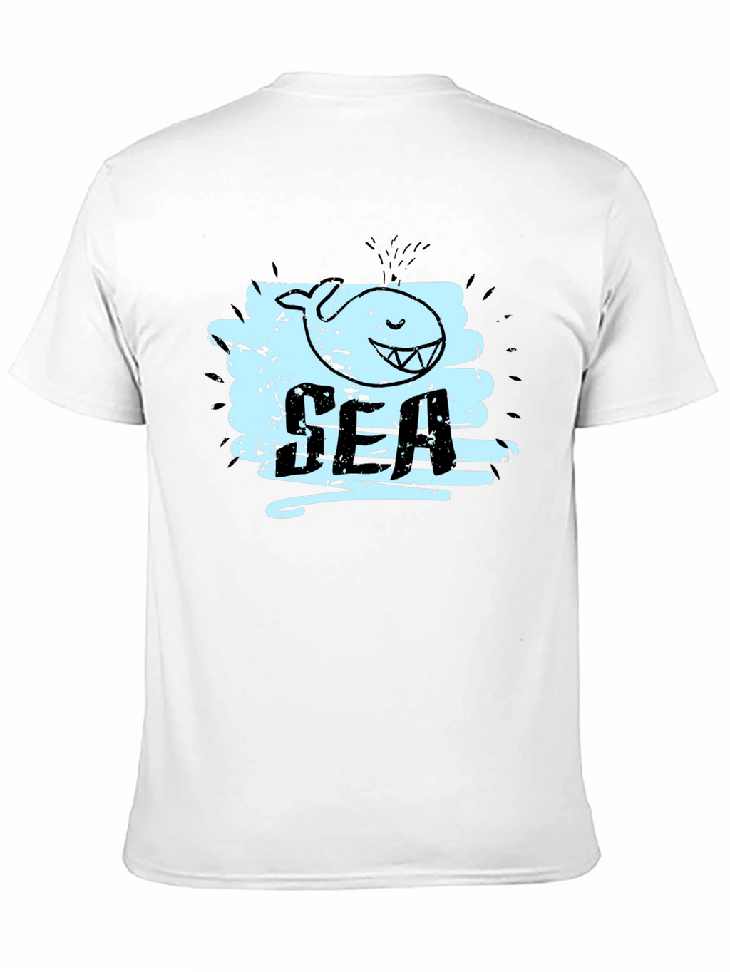 Whimsical Whale Graphic Tee