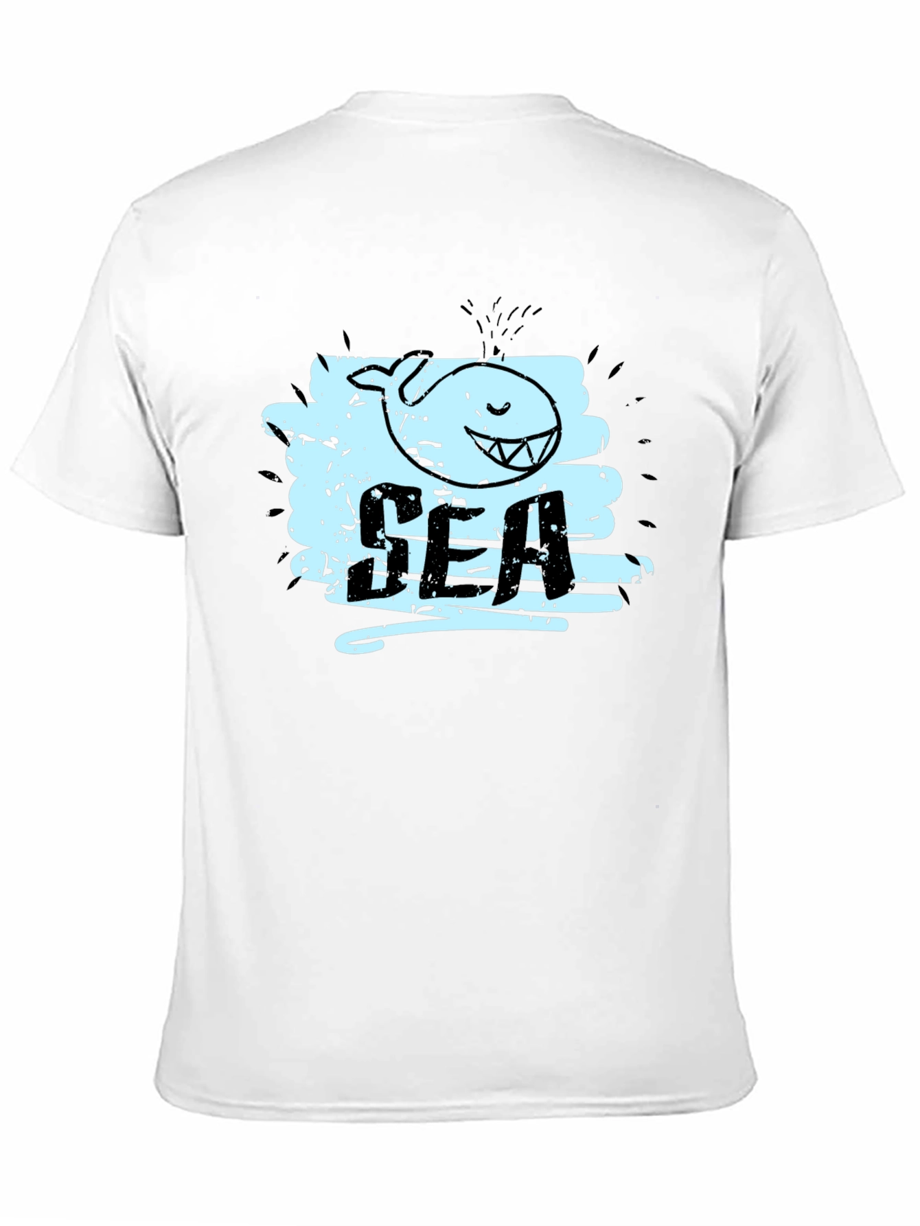 Whimsical Whale Graphic Tee