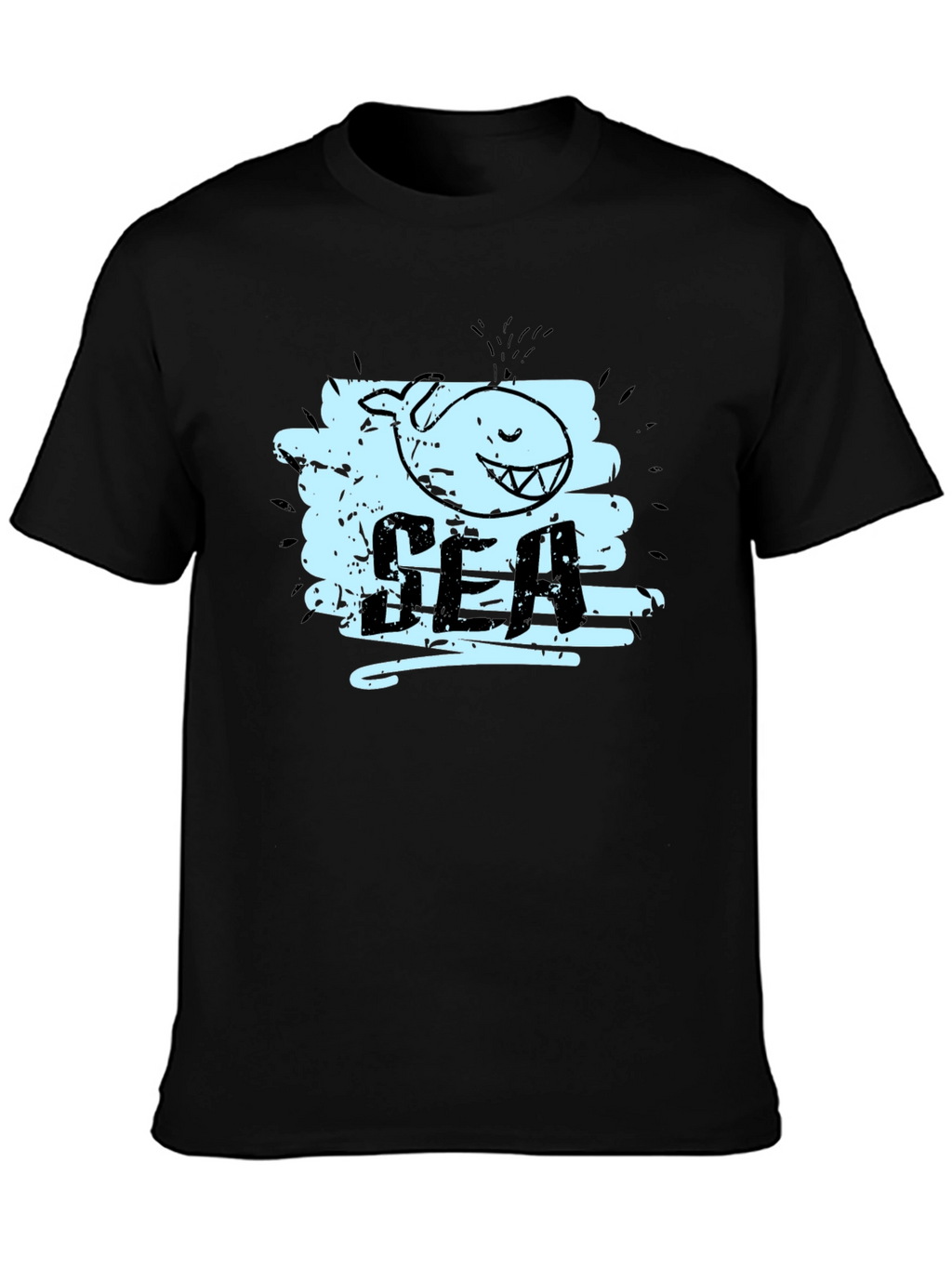 Whimsical Whale Graphic Tee
