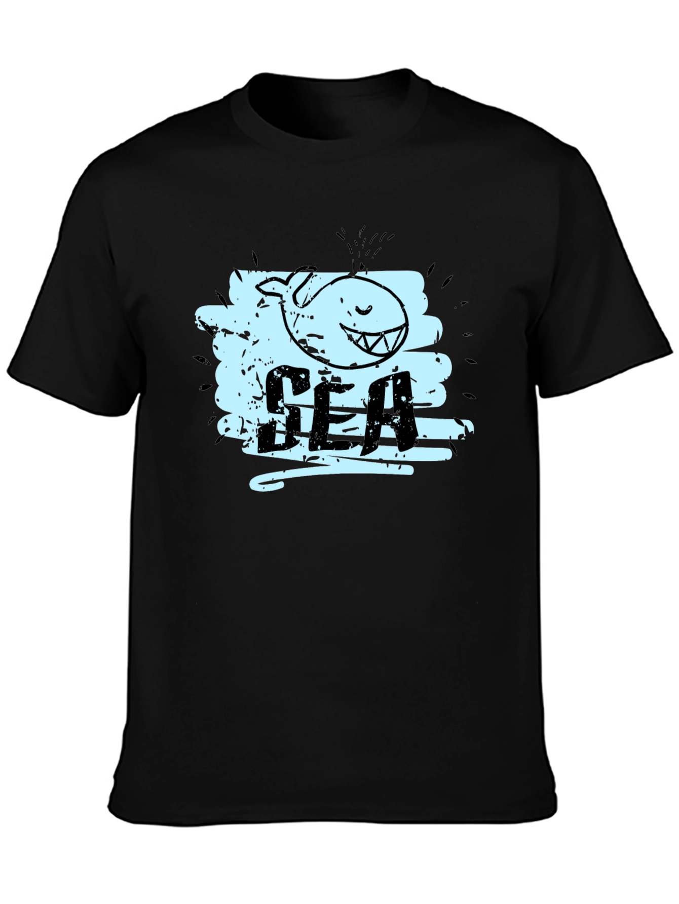 Whimsical Whale Graphic Tee
