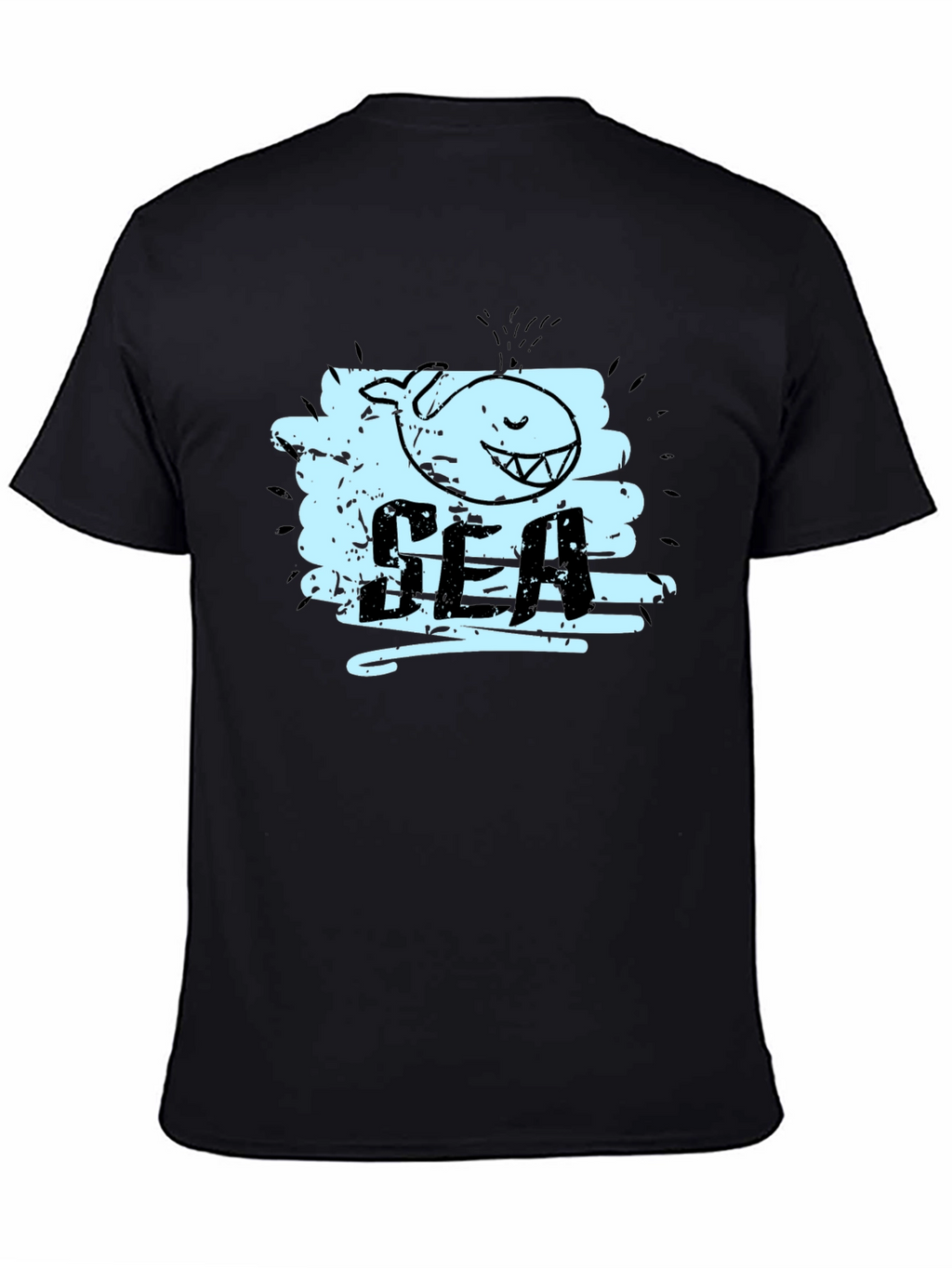 Whimsical Whale Graphic Tee
