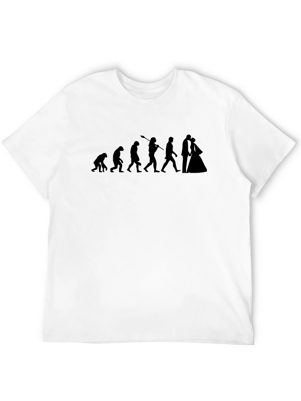Evolution to Love Black T-Shirt