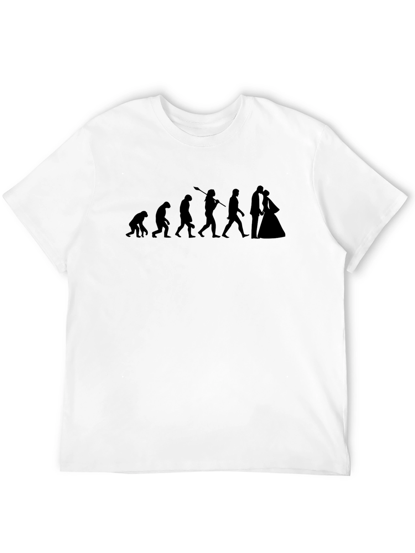 Evolution to Love Black T-Shirt