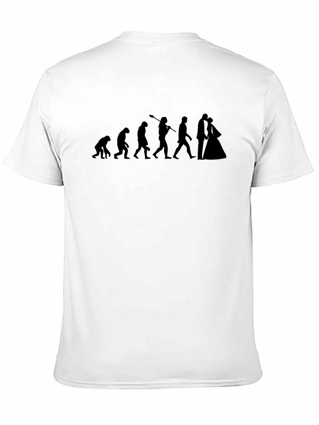 Evolution to Love Black T-Shirt