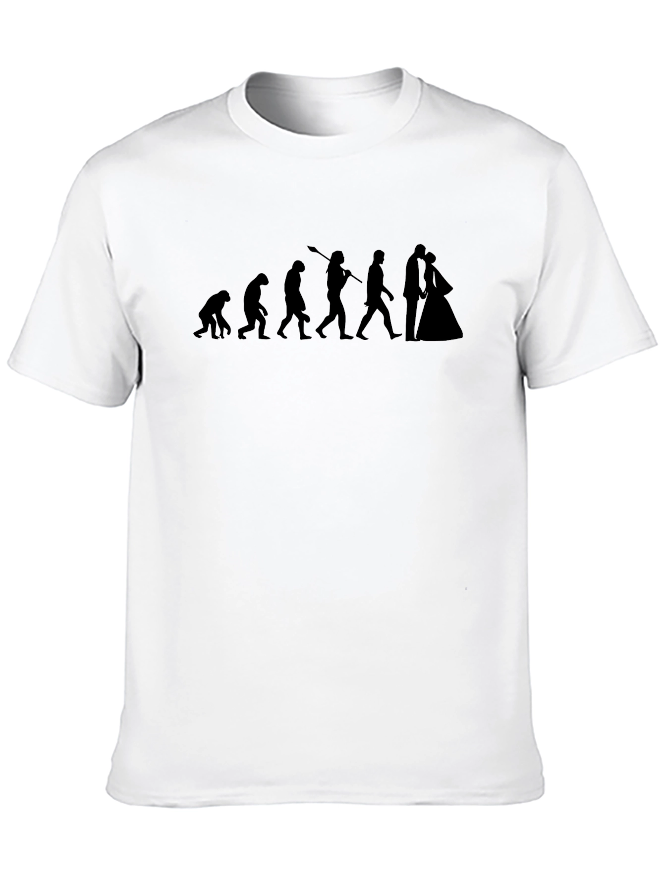 Evolution to Love Black T-Shirt