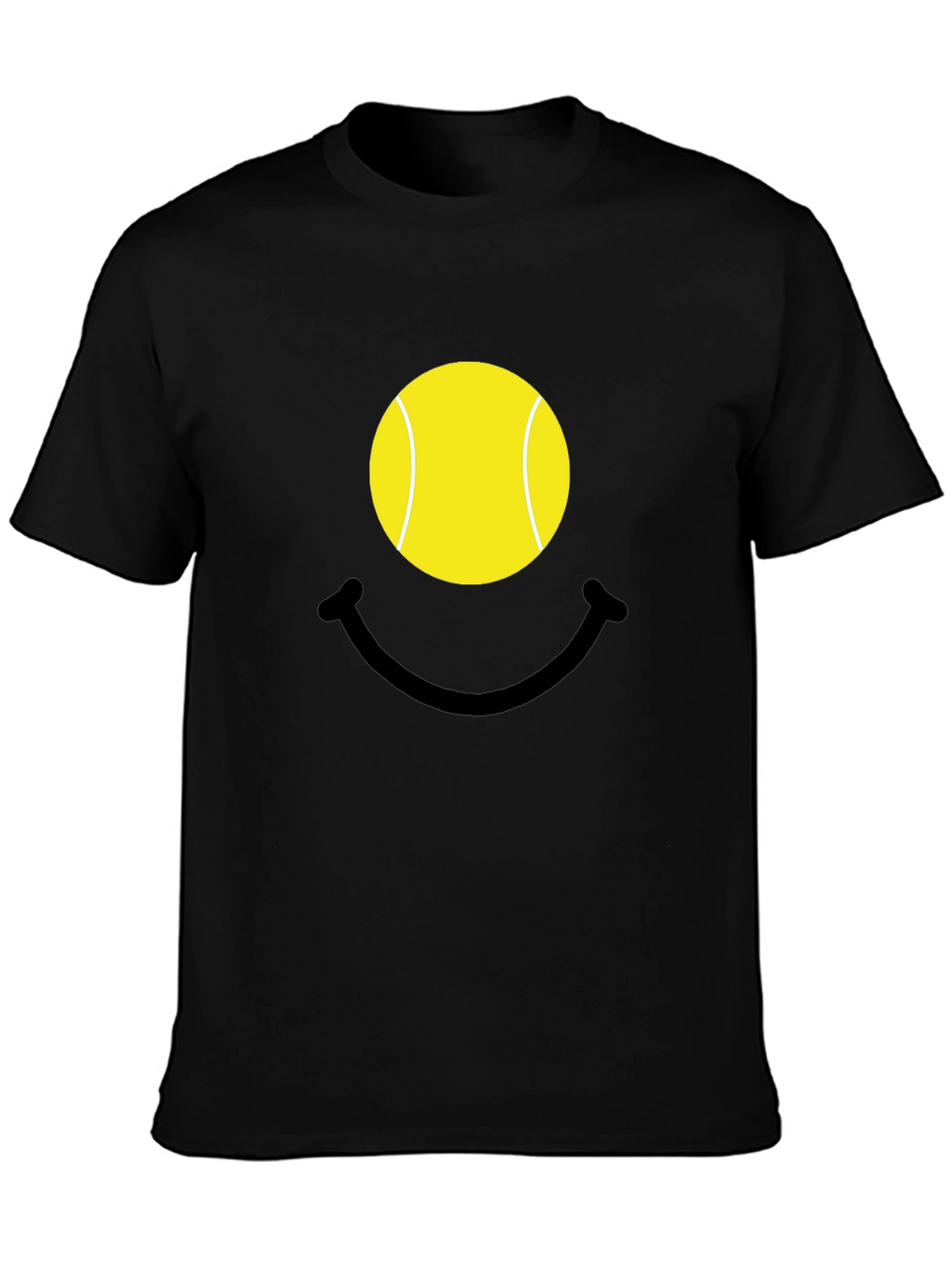 Tennis Ball Smiley Face T-Shirt