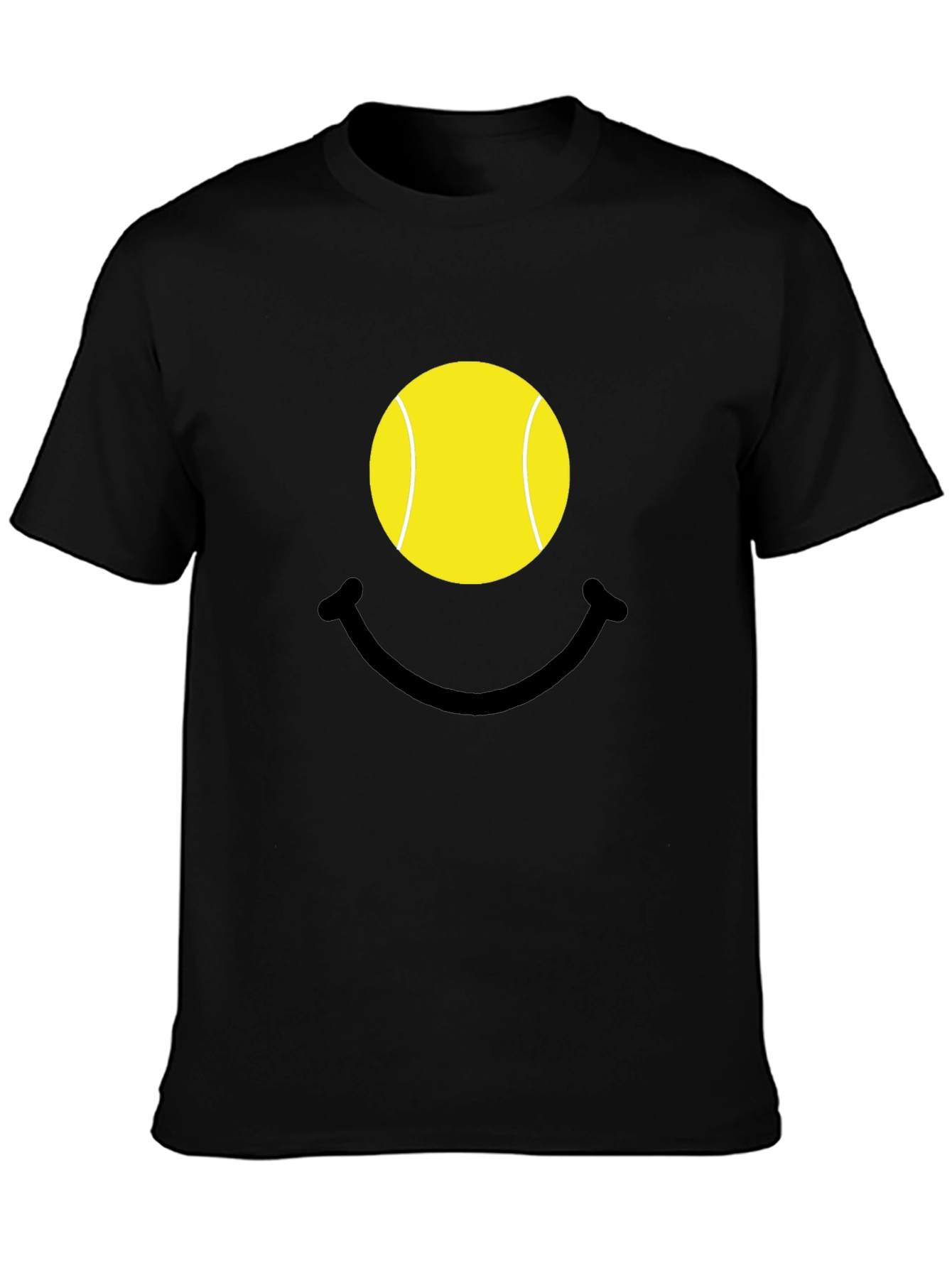 Tennis Ball Smiley Face T-Shirt