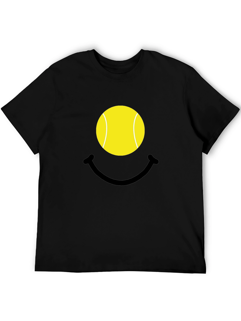 Tennis Ball Smiley Face T-Shirt