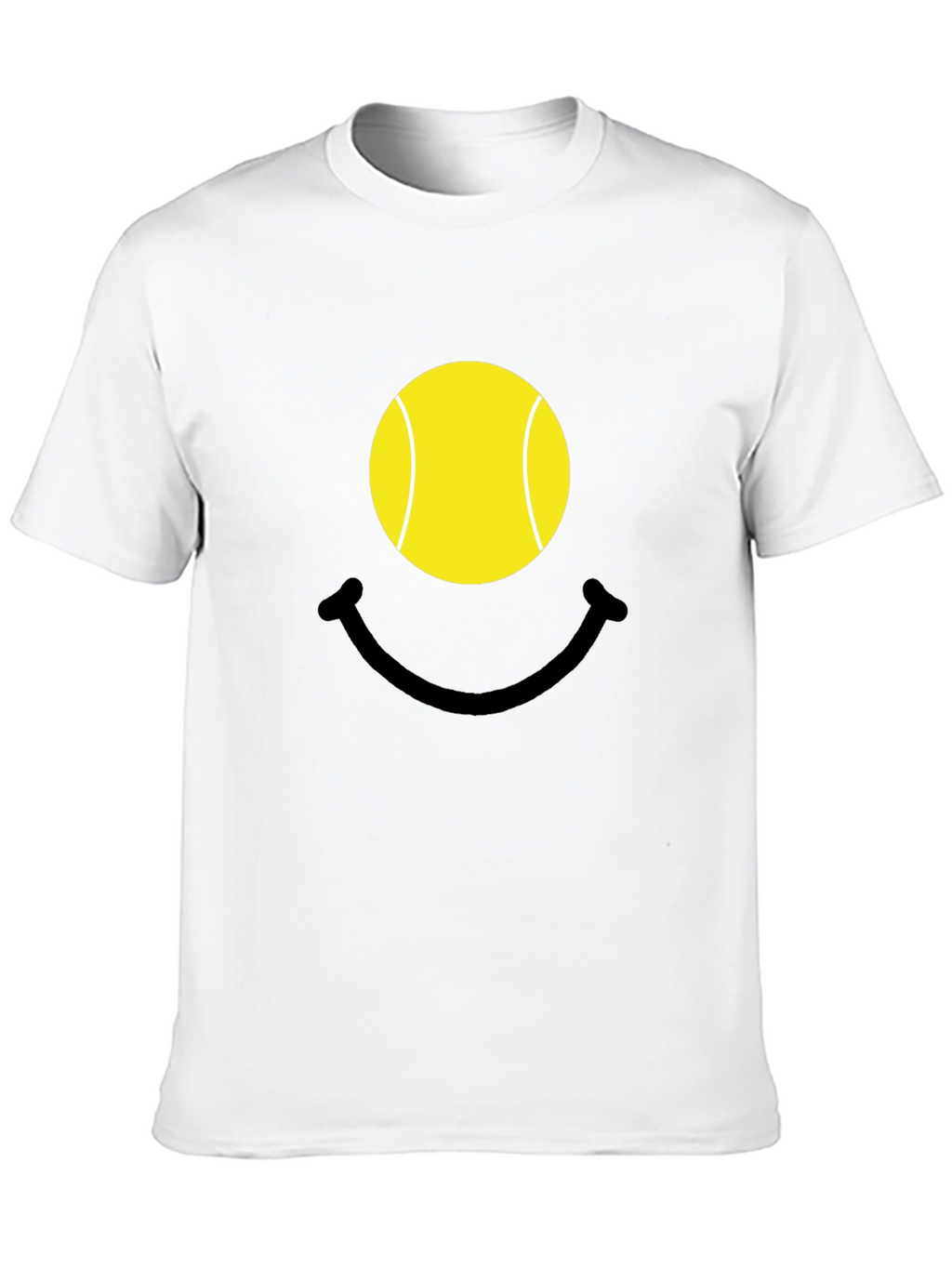 Tennis Ball Smiley Face T-Shirt