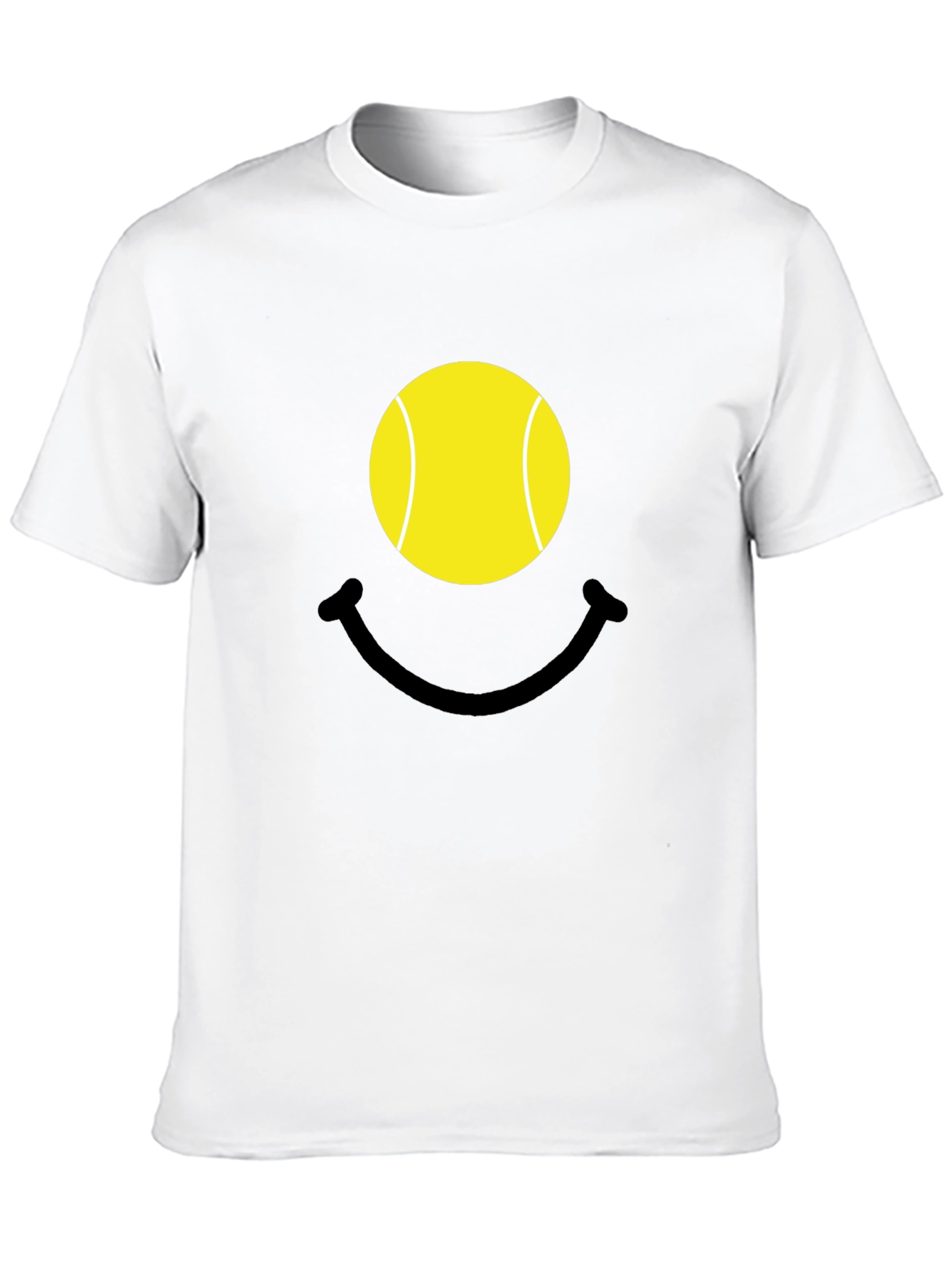 Tennis Ball Smiley Face T-Shirt