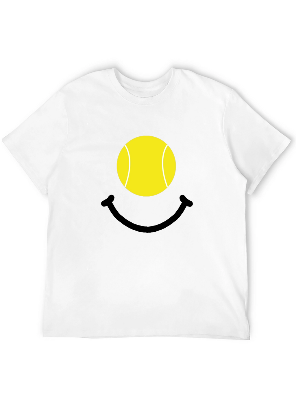 Tennis Ball Smiley Face T-Shirt