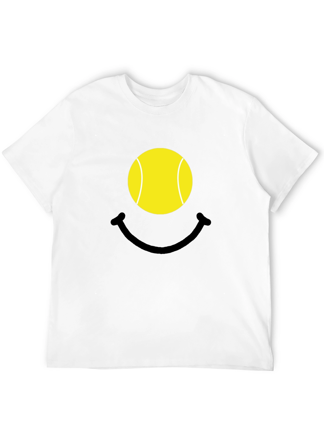 Tennis Ball Smiley Face T-Shirt