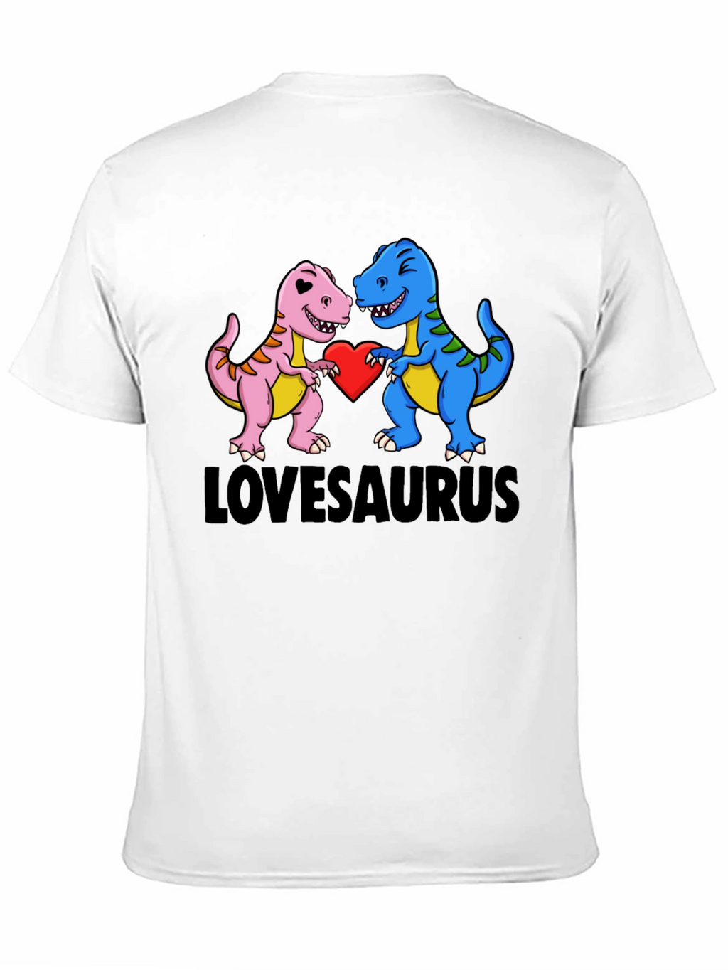 Lovesaurus Dinosaur T-Shirt - Perfect for Valentines!