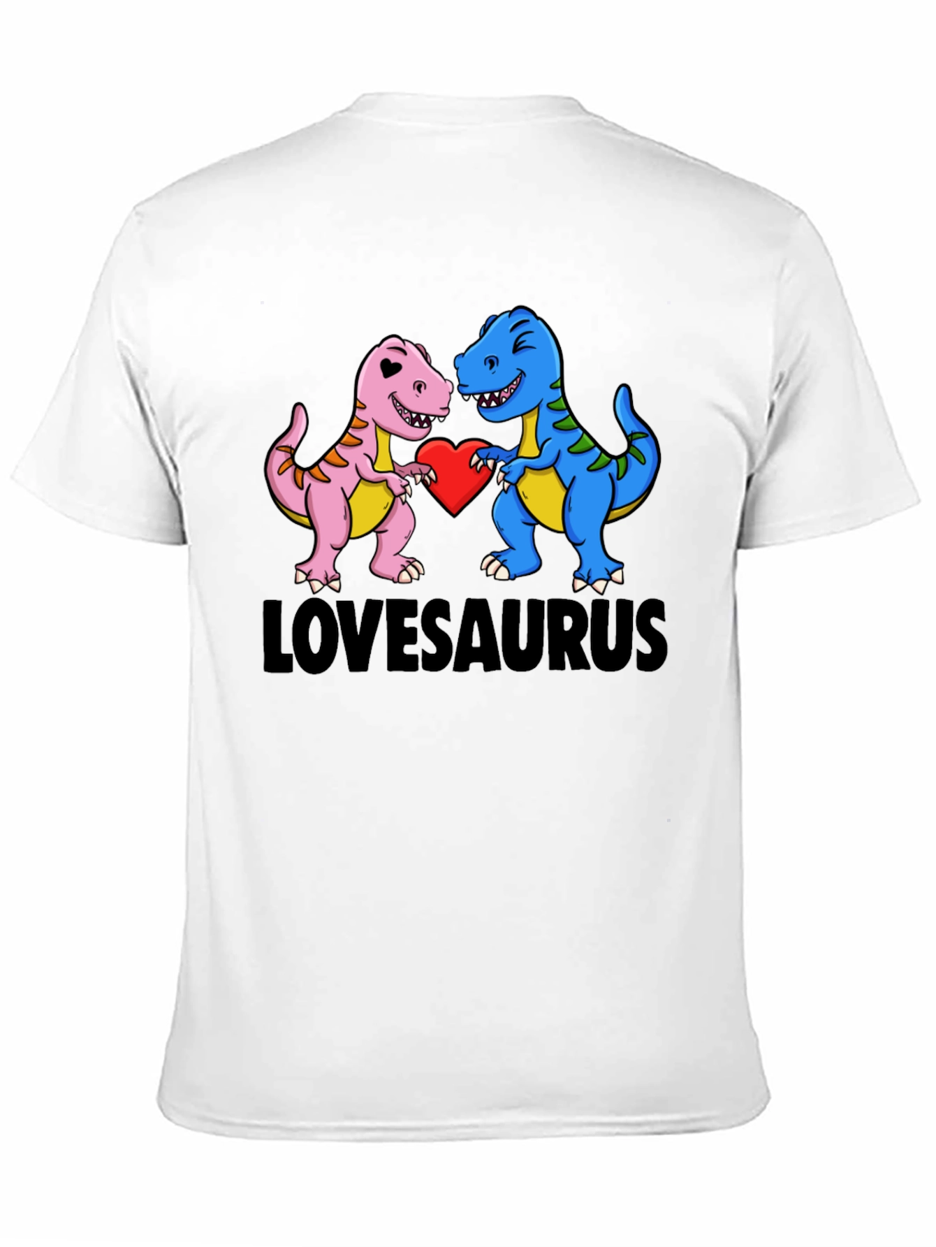 Lovesaurus Dinosaur T-Shirt - Perfect for Valentines!