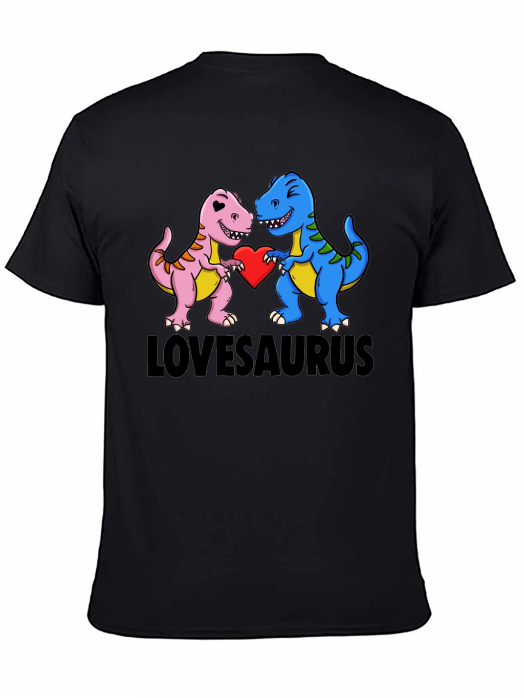 Lovesaurus Dinosaur T-Shirt - Perfect for Valentines!