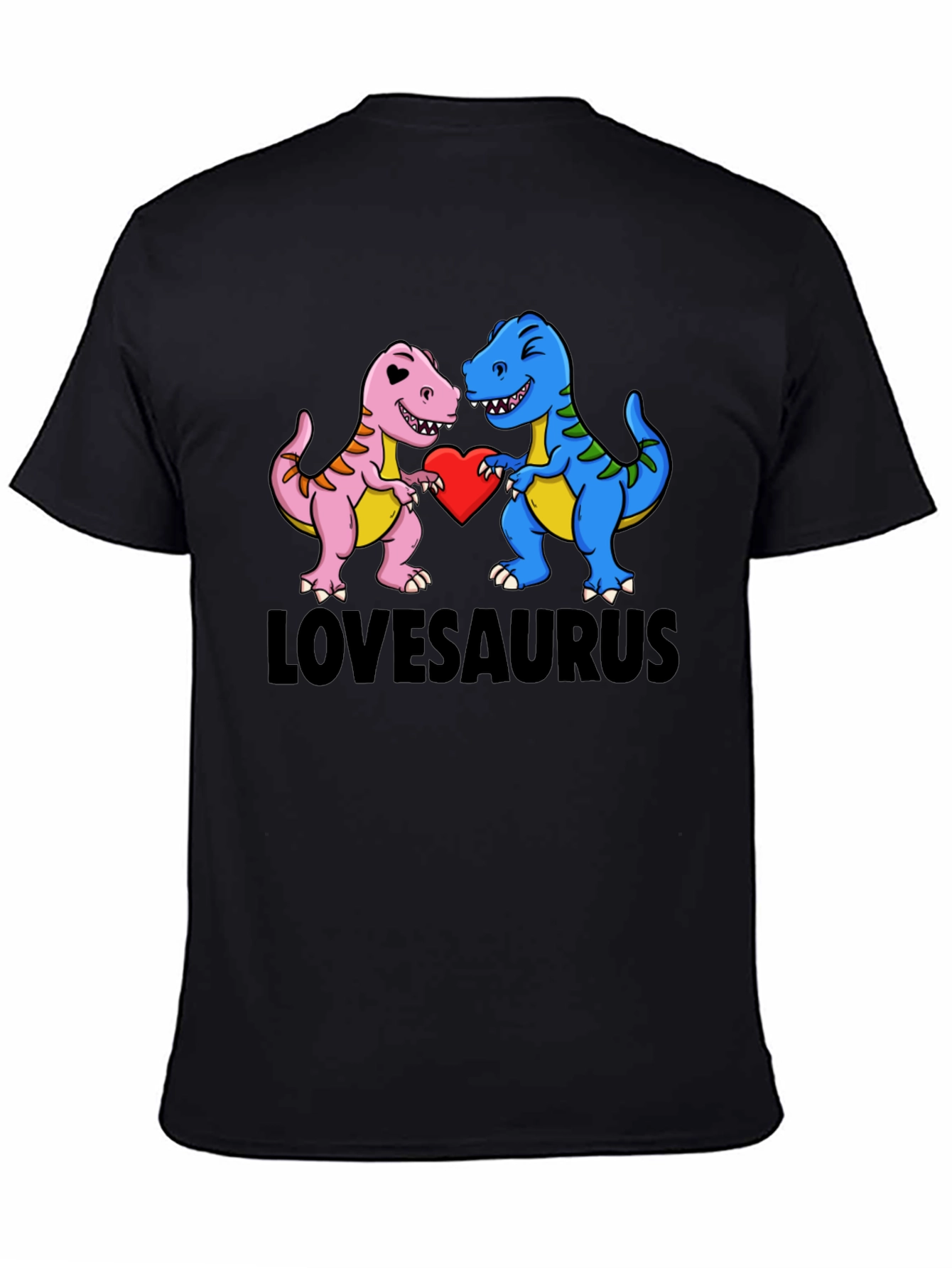 Lovesaurus Dinosaur T-Shirt - Perfect for Valentines!