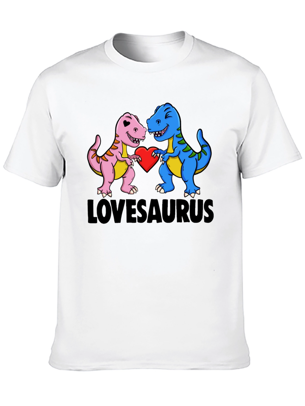 Lovesaurus Dinosaur T-Shirt - Perfect for Valentines!