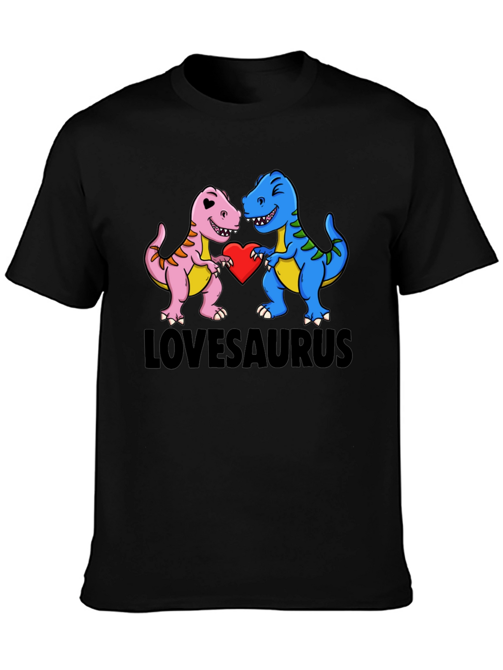 Lovesaurus Dinosaur T-Shirt - Perfect for Valentines!