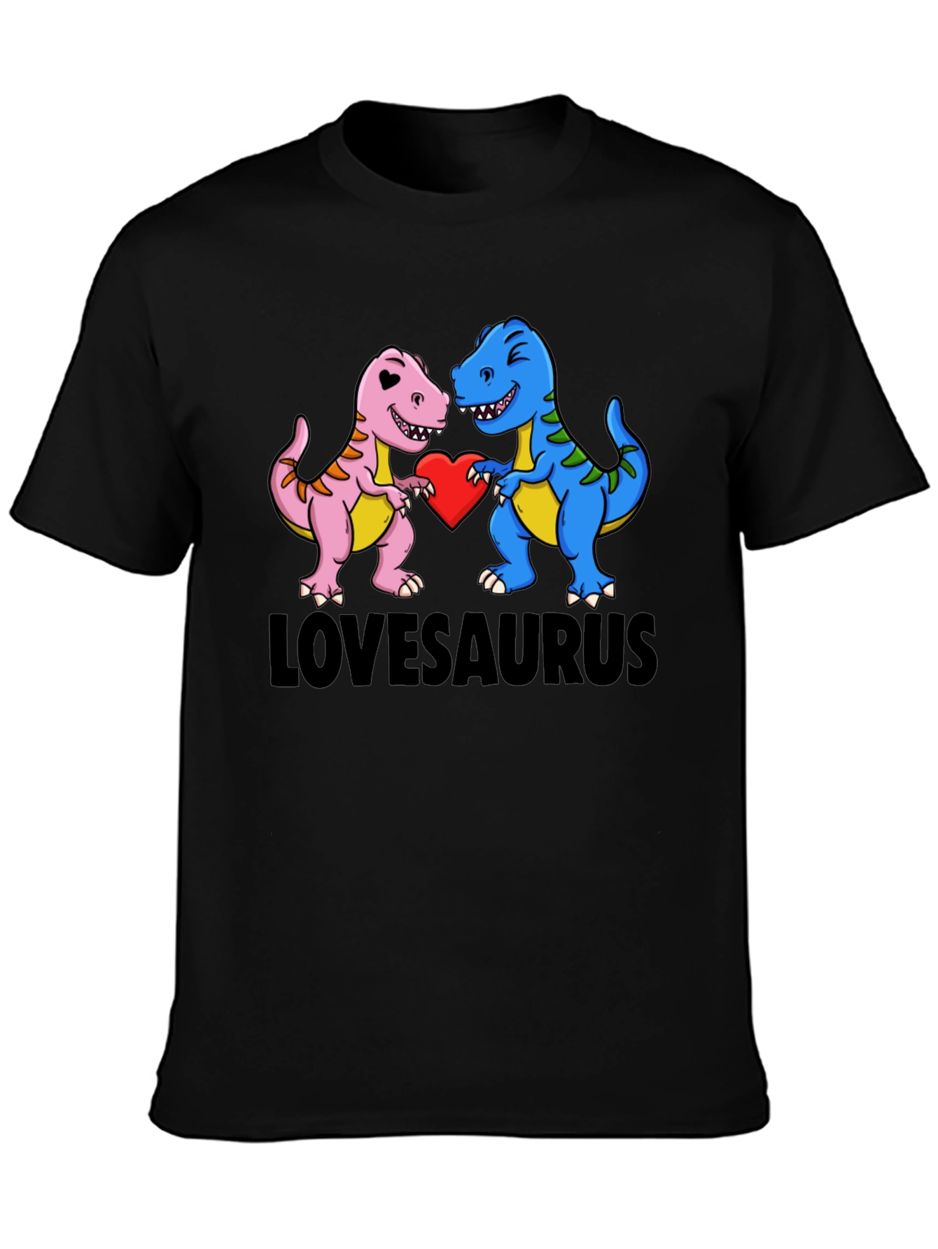 Lovesaurus Dinosaur T-Shirt - Perfect for Valentines!