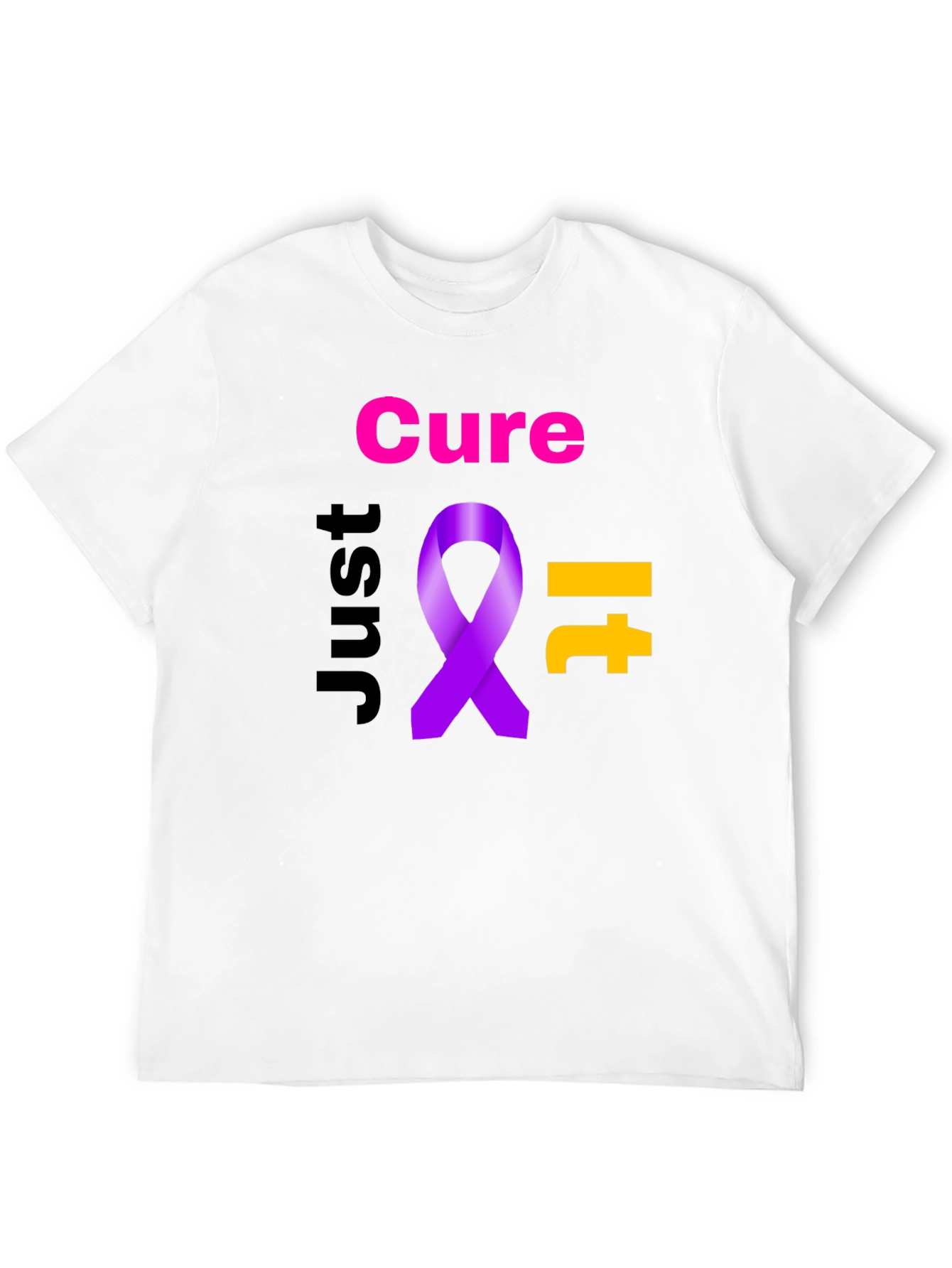 Cure It Ribbon Graphic T-Shirt