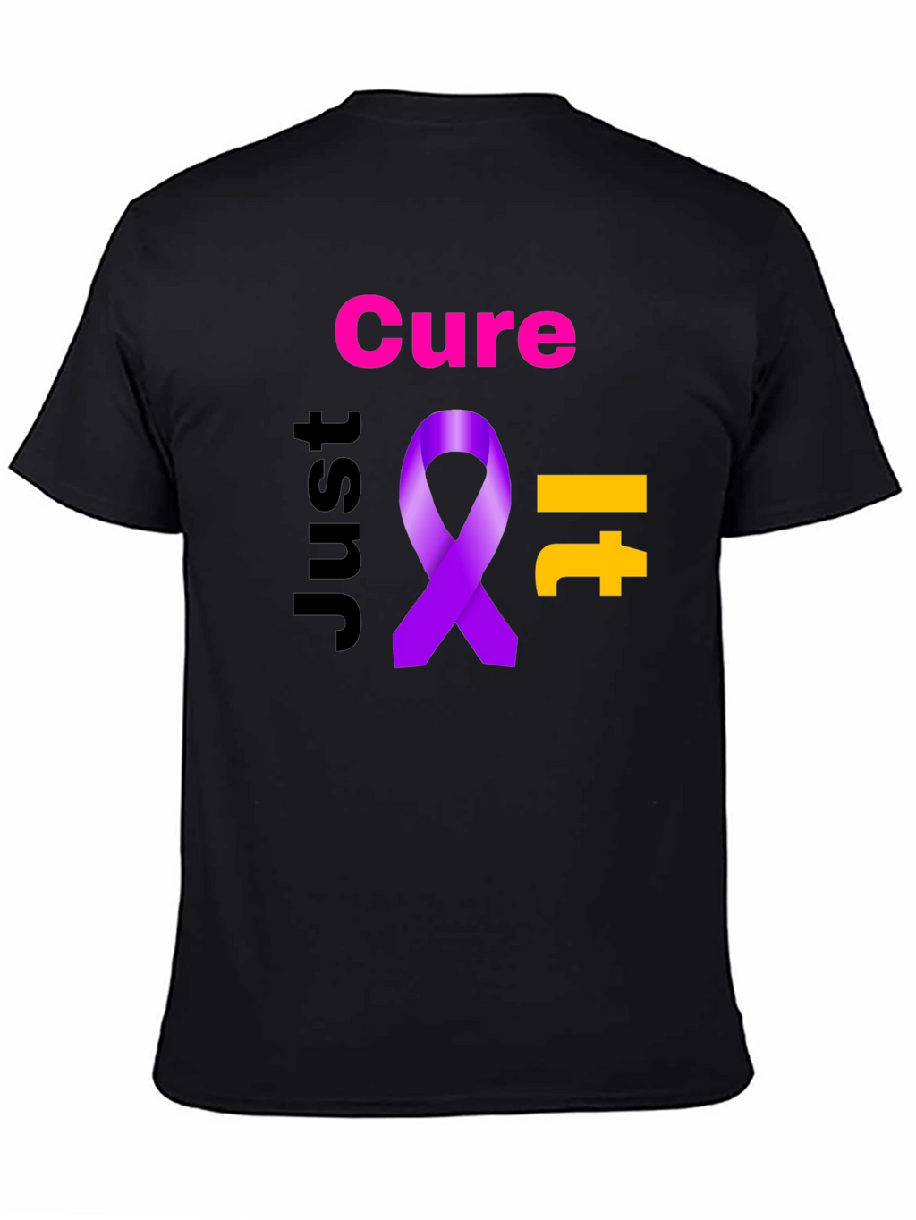 Cure It Ribbon Graphic T-Shirt