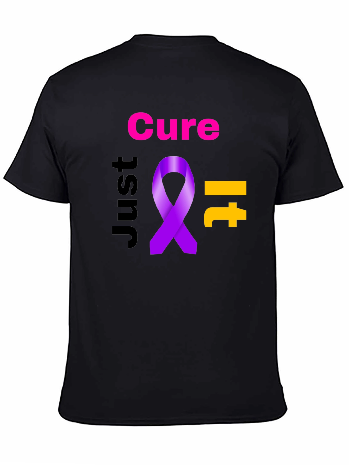 Cure It Ribbon Graphic T-Shirt
